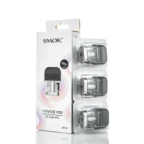 SMOK NOVO X Replacement pods - Pack of 3